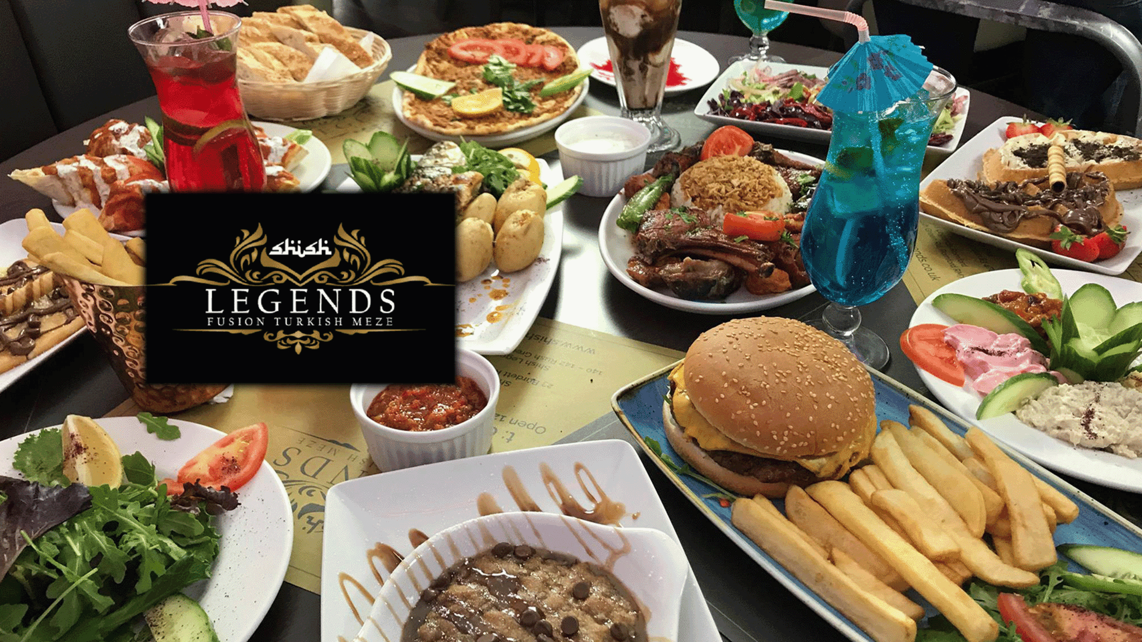 Shish LEGENDS Fusion Turkish Meze Romford